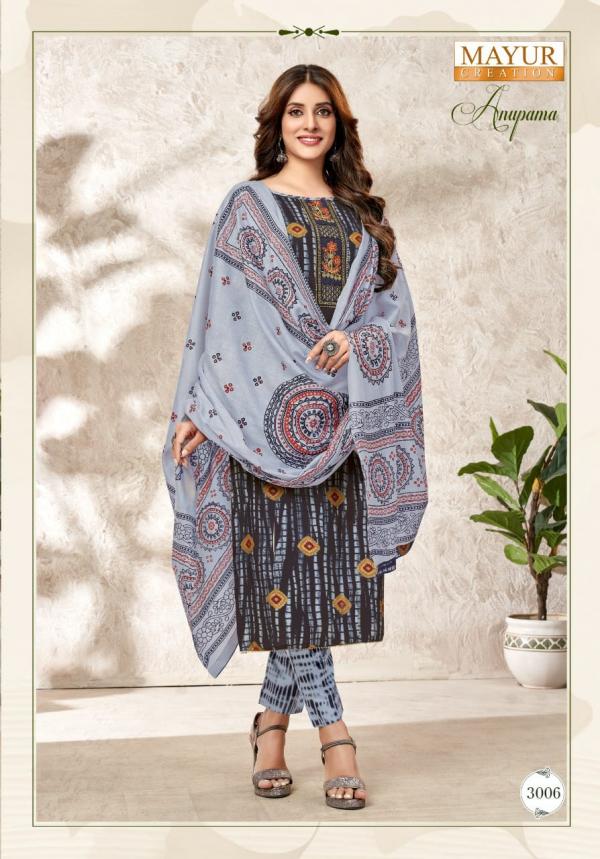 Mayur Anupama Vol-3 cotton designer Dress Material
